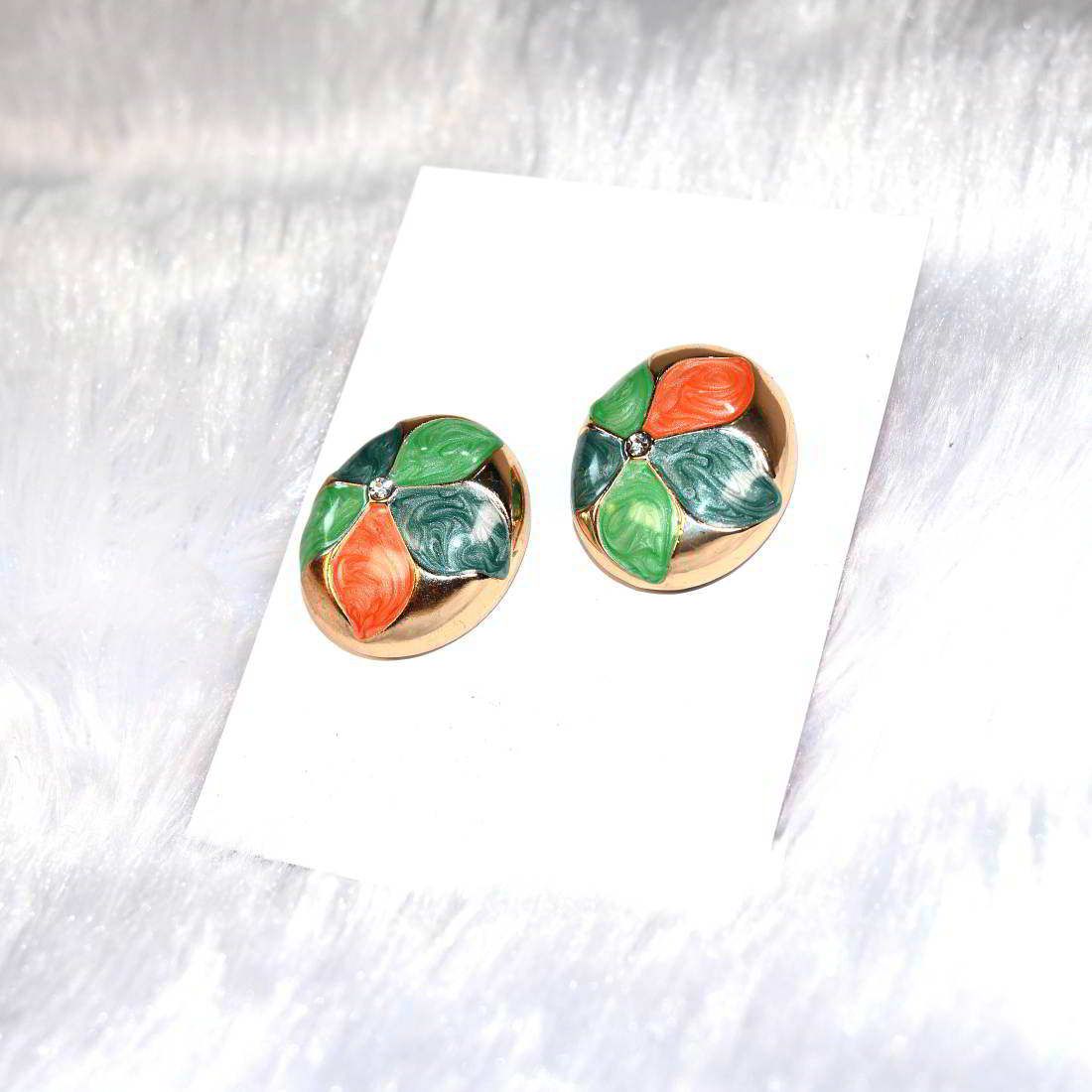 Korean Style Multicolor Earrings