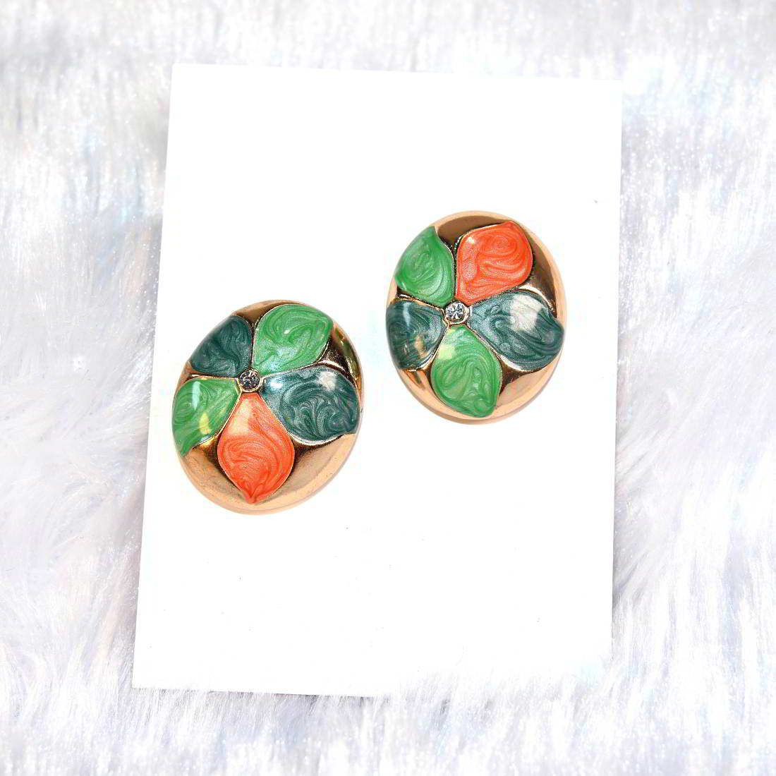 Korean Style Multicolor Earrings  