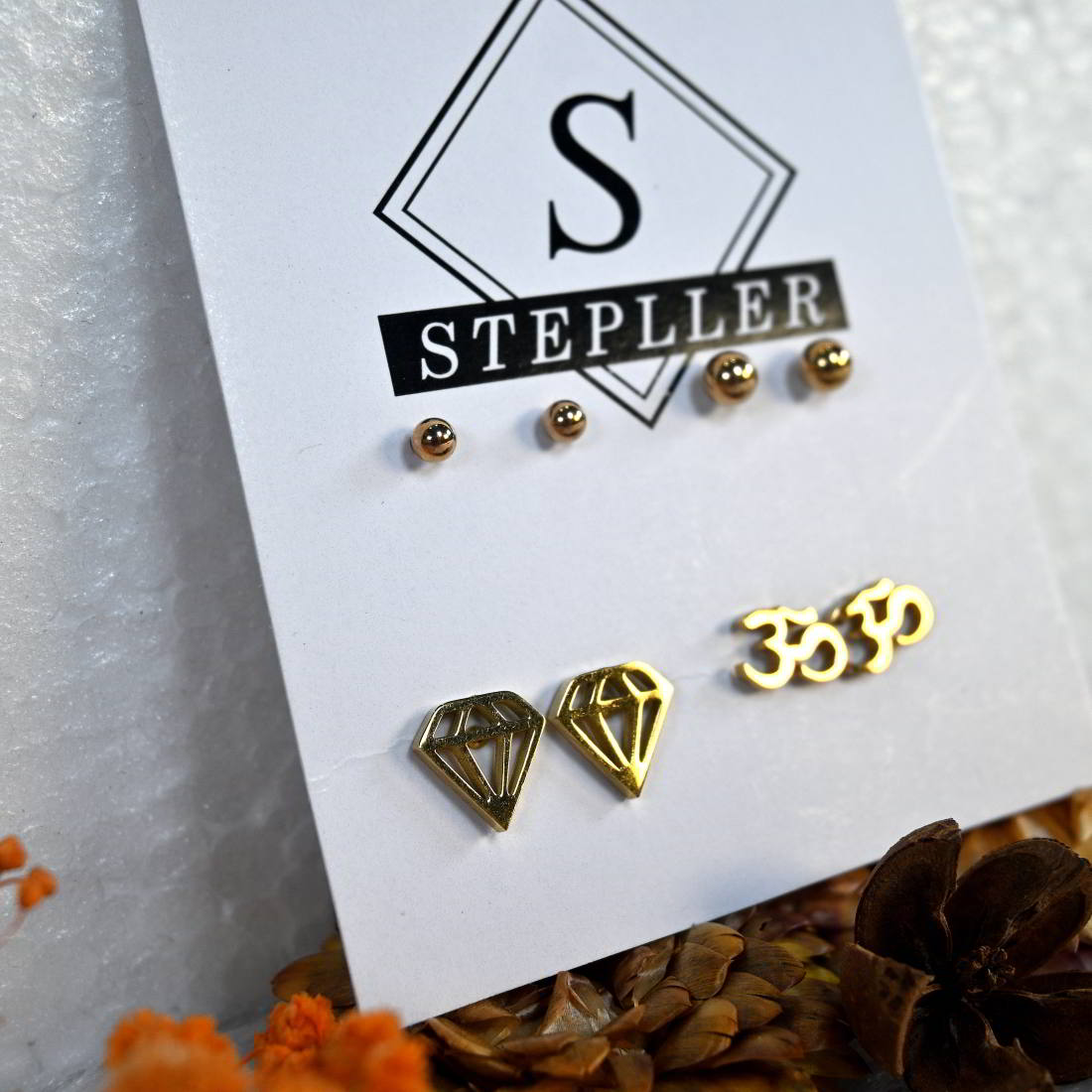 Beautiful Earrings By Stepller Pack Of 4