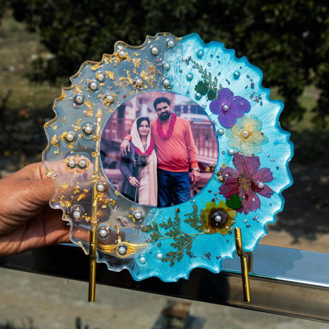 Resin Handicraft Customized Photo Frame 