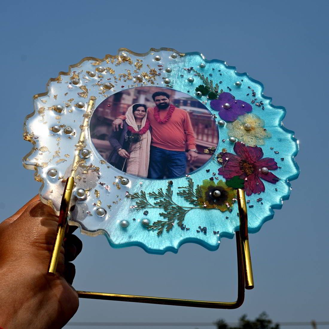 Resin Handicraft Customized Photo Frame 