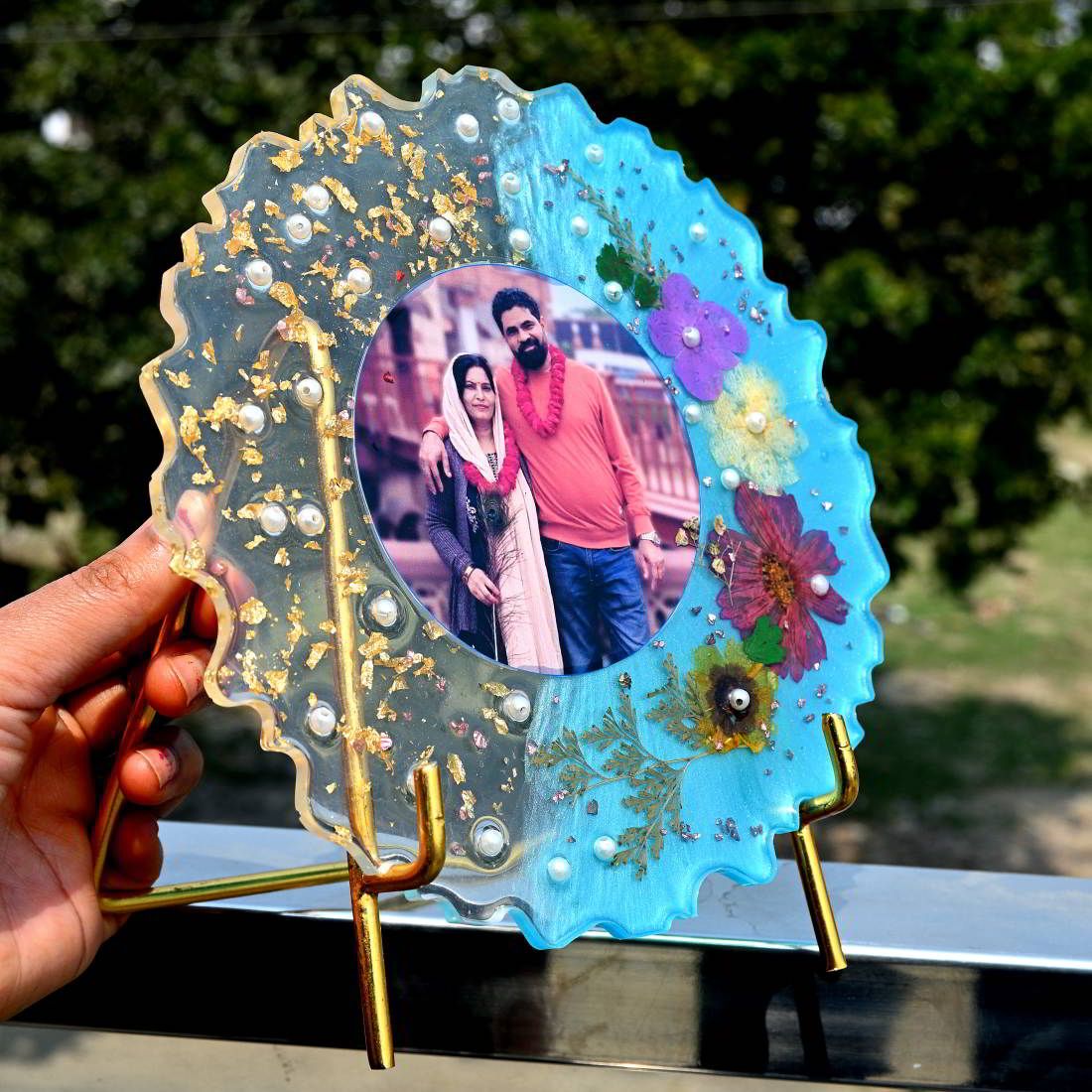 Resin Handicraft Customized Photo Frame 