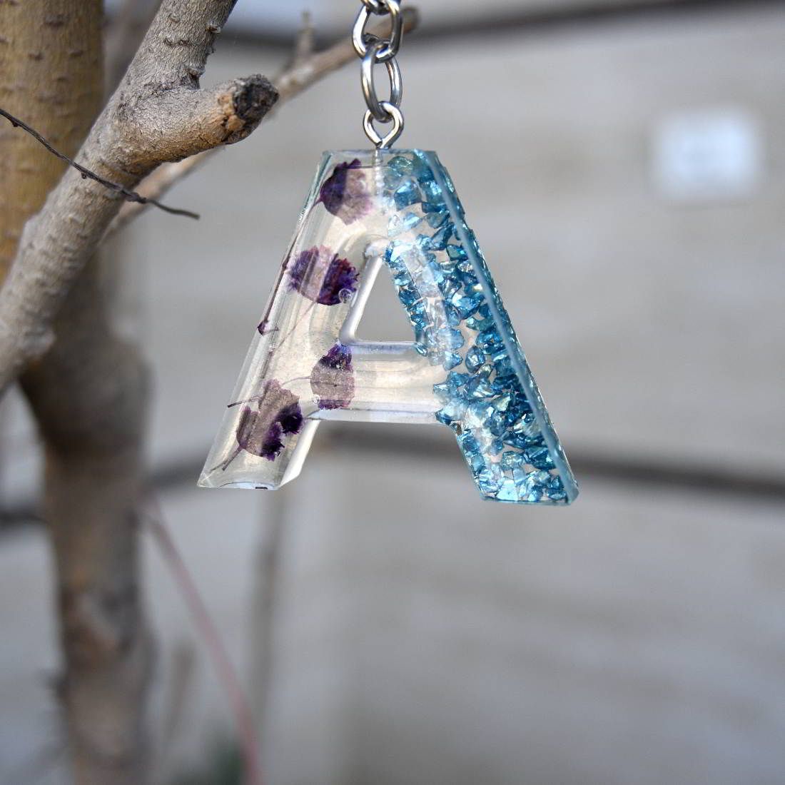 Resin Handmade Keychain  